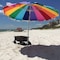 Impact Canopy Rainbow  Colored Beach Umbrella, 8 Foot, with Sand Anchor 480019901 - alternate 5